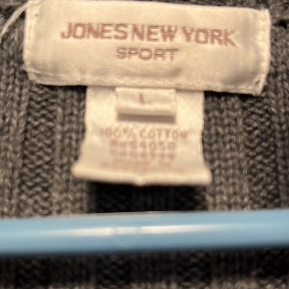 Grey zip up sweater - Picture 3 of 3